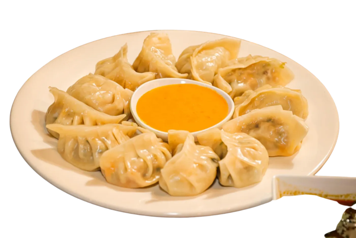 Traditional Steam Momos served hot